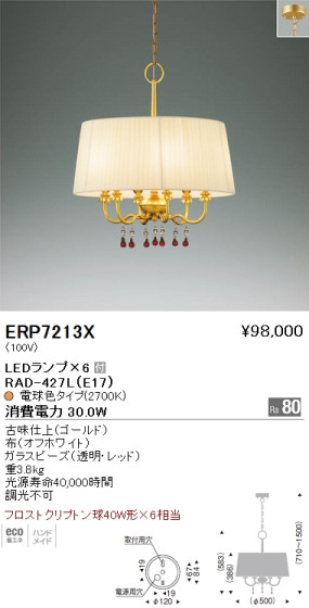 ƣ ENDO LED ڥ ERP7213X ᥤ̿