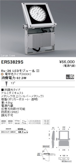 ƣ ENDO LED ȥɥ ERS3829S ᥤ̿