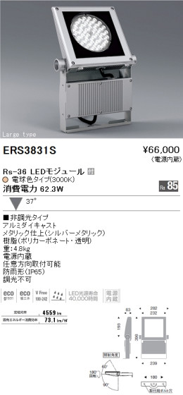 ƣ ENDO LED ȥɥ ERS3831S ᥤ̿