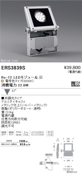 ƣ ENDO LED ȥɥ ERS3839S ᥤ̿