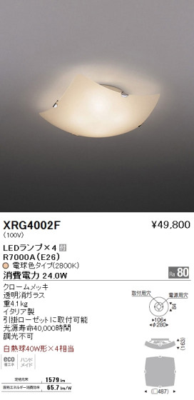 ƣ ENDO LED  XRG4002F ᥤ̿