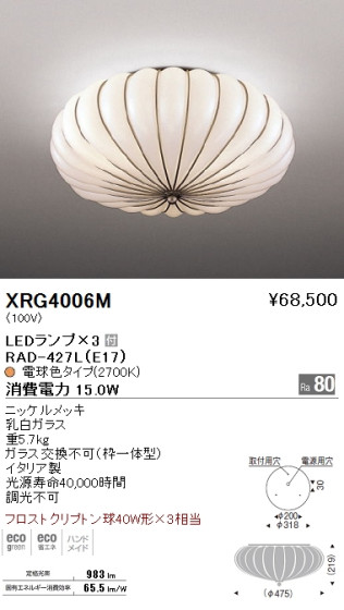 ƣ ENDO LED  XRG4006M ᥤ̿