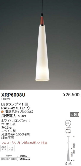 ƣ ENDO LED ڥ XRP6008U ᥤ̿