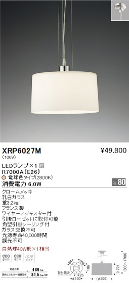 ƣ ENDO LED ڥ XRP6027M ᥤ̿