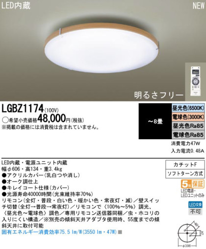 Panasonic LED  LGBZ1174 ᥤ̿