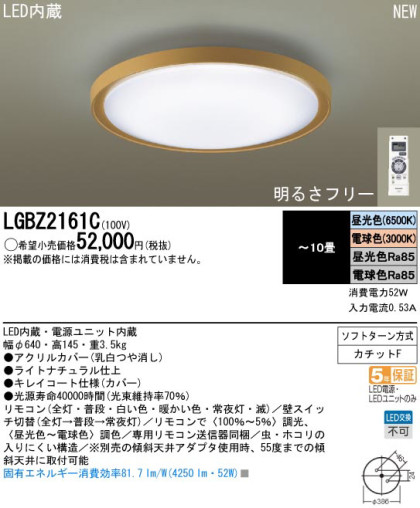 Panasonic LED  LGBZ2161C ᥤ̿