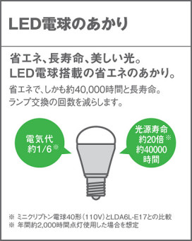 Panasonic LED Х롼饤 LGW85014W ̿3