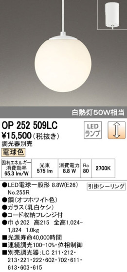 ODELIC ǥå LED ڥȥ饤 OP252509LC ᥤ̿