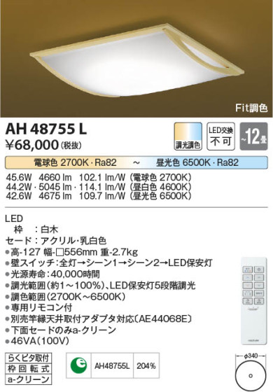 β Koizumi ߾ AH48755L