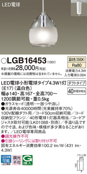 Panasonic ڥ LGB16453 ᥤ̿
